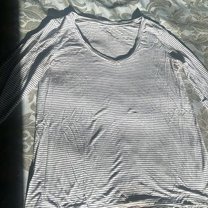 American Eagle Stripped Long Sleeve